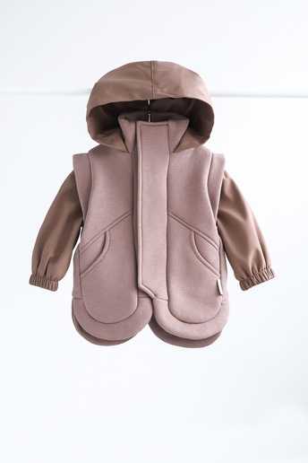 Куртка-ветровка Nail, Коричневая